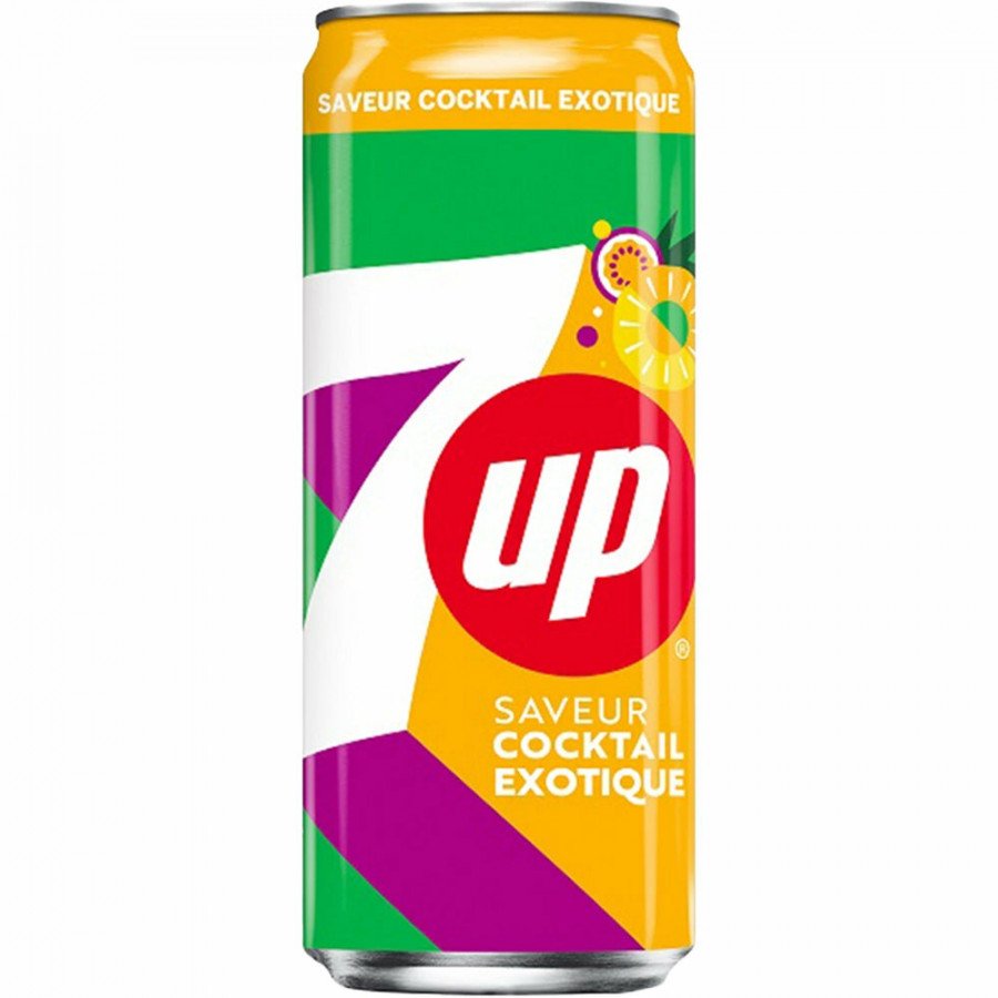 Фото и внешний вид — 7UP - Exotic 330мл