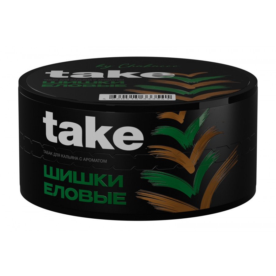 Фото и внешний вид — Табак для кальяна TAKE 25г - Fir Cones (Шишки Еловые)