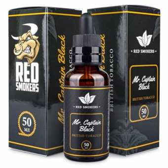 Жидкость MR. CAPTAIN BLACK - British Tobacco (Табак виски фрукты) 50мл 12мг