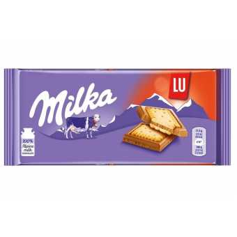 Милка Шоколадная плитка 87гр Лю (18шт/уп)