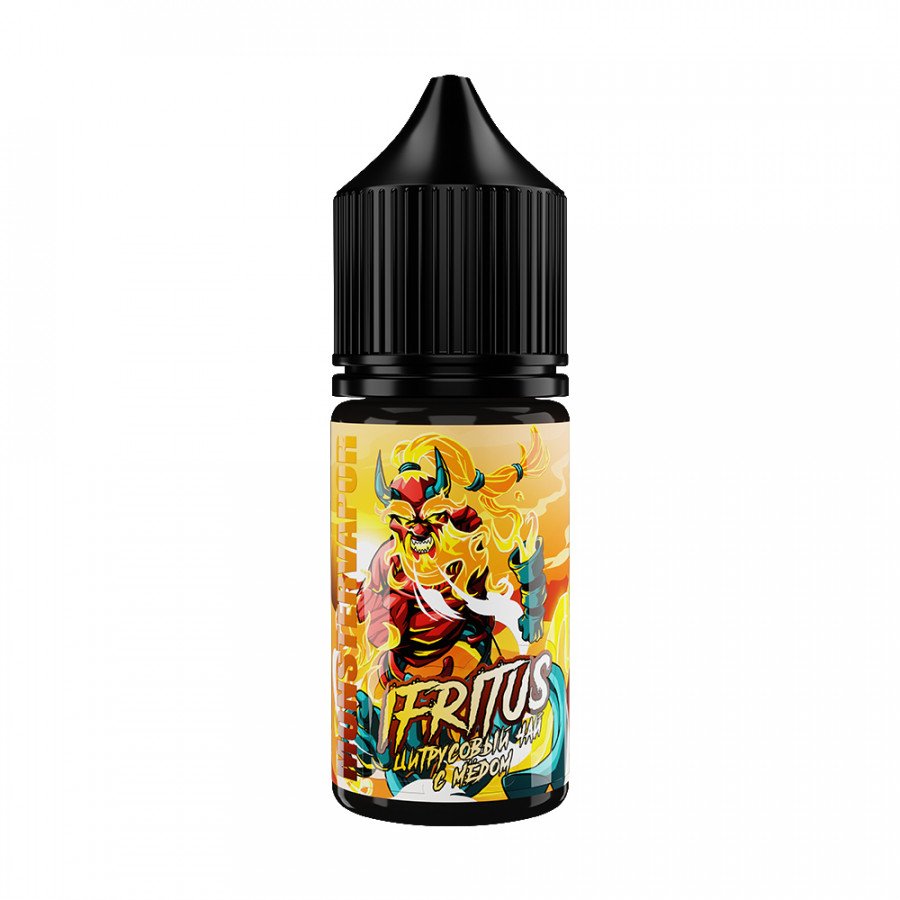 Фото и внешний вид — Жидкость MONSTERVAPOR SALT - Ifritus (Цитрусовый чай с медом) 30мл strong