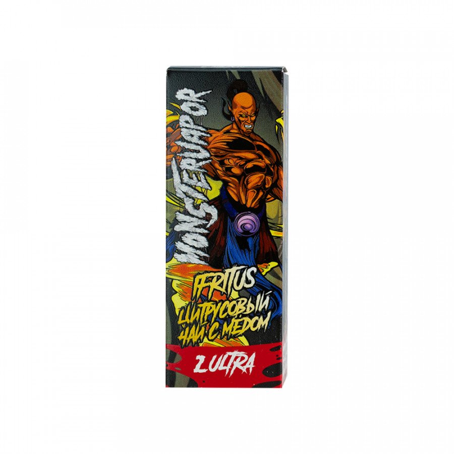 Фото и внешний вид — Жидкость MONSTERVAPOR SALT - Ifritus (Цитрусовый чай с медом) 30мл strong