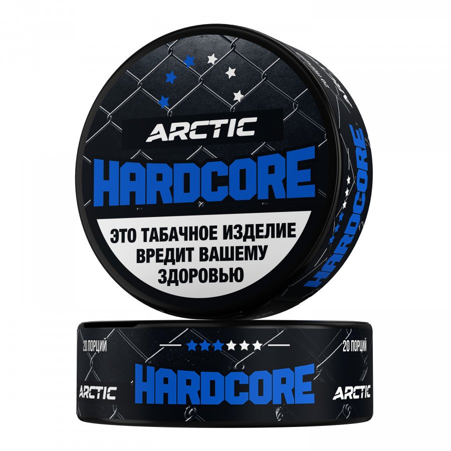 Фото и внешний вид — Табак HARDCORE - Arctic 10г