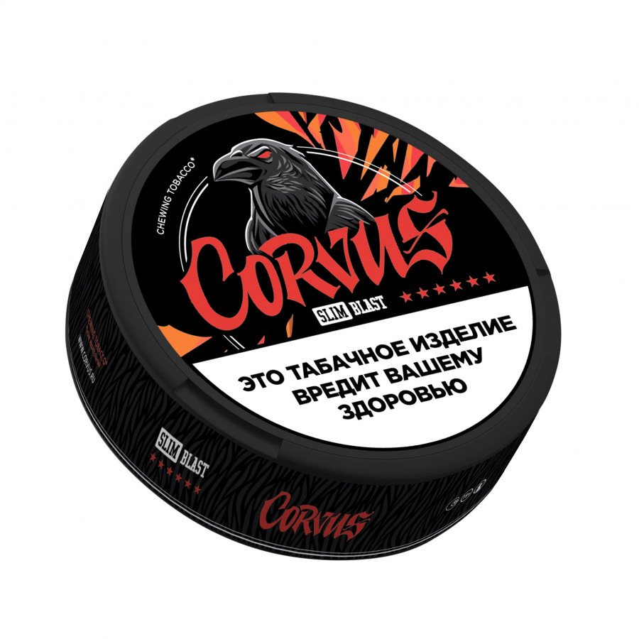 Фото и внешний вид — Табак CORVUS - Blast Slim 13г