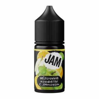 Жидкость JAM SALT - Яблочные конфеты с лимоном 30мл strong