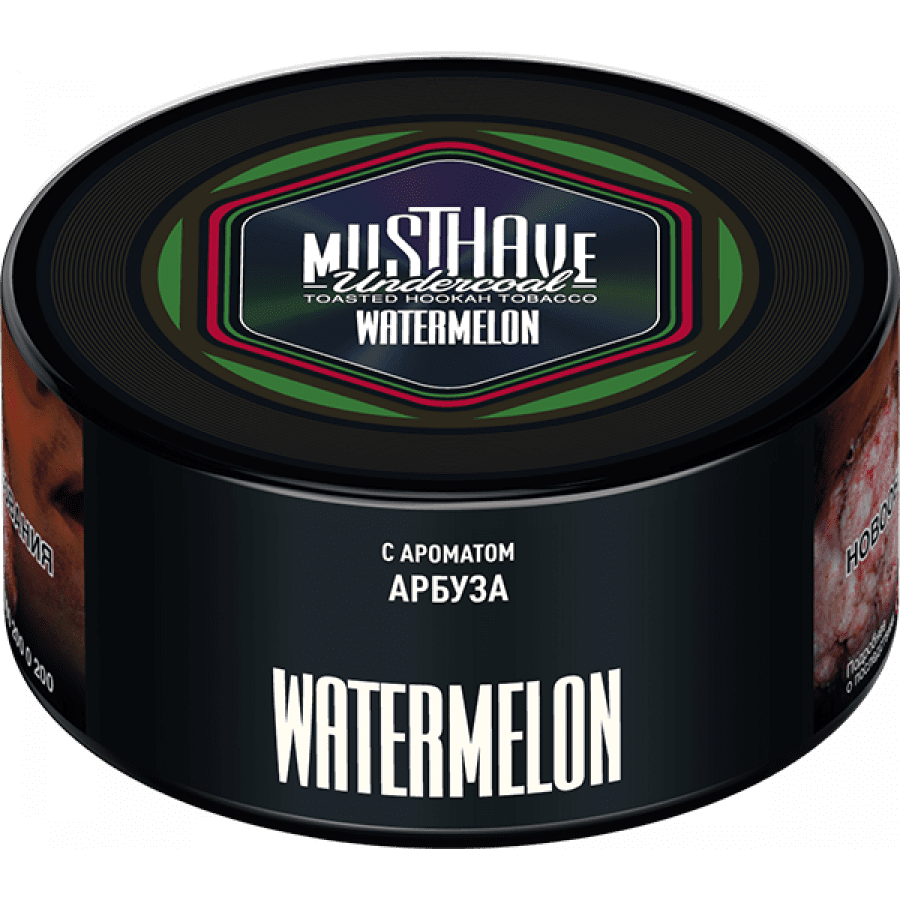Фото и внешний вид — Табак для кальяна MUST HAVE 125гр - Watermelon (с ароматом Арбуза)
