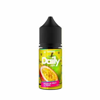 Жидкость DAILY SALT - Passion Fruit and Pear (Маракуйя груша) 30мл 20мг