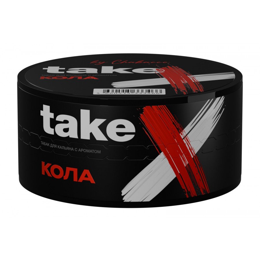Фото и внешний вид — Табак для кальяна TAKE 25г - Cola (Кола)