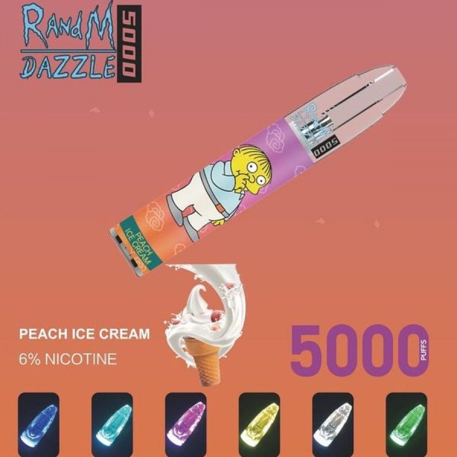Фото и внешний вид — RANDM DAZZLE - Peach Ice Cream (Персиковое мороженое)