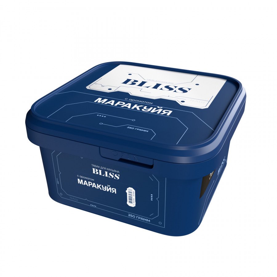 Фото и внешний вид — Табак для кальяна BLISS 250г - Маракуйя