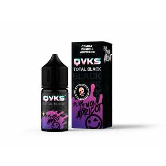 Жидкость QVKS BLACK - Слива Лимон Абрикос 30мл 20мг