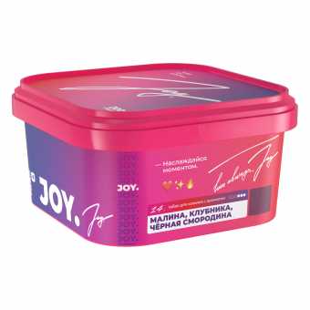 Табак для кальяна JOY 200г - 14. Малина Клубника Черная Смородина
