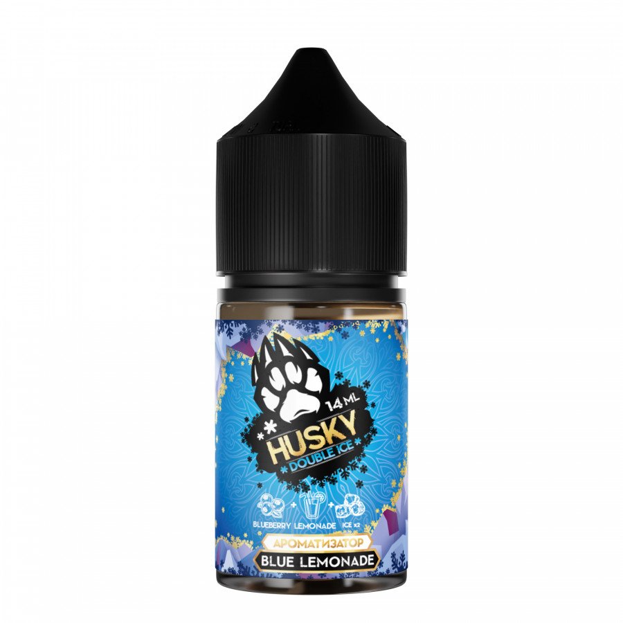 Фото и внешний вид — Конструктор HUSKY DOUBLE ICE - Blue Lemonade (Ледяной Черничный Лимонад) 30мл 0мг