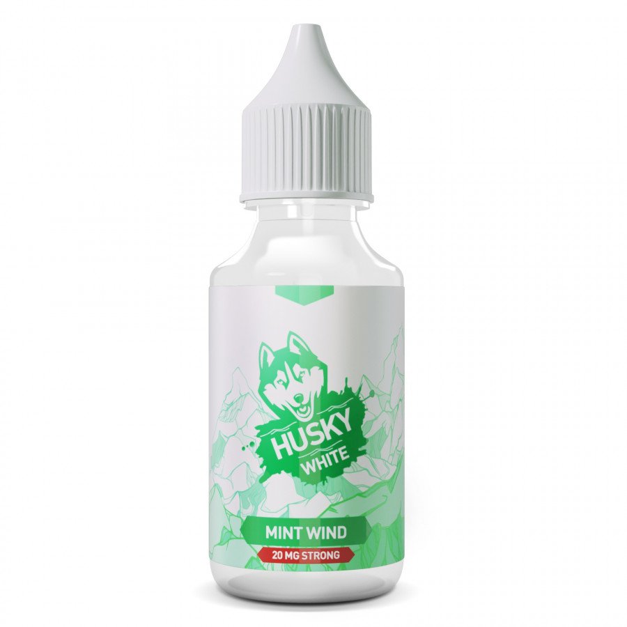Фото и внешний вид — Жидкость HUSKY WHITE SALT - Mint Wind (Мятная жвачка) 30мл 20мг