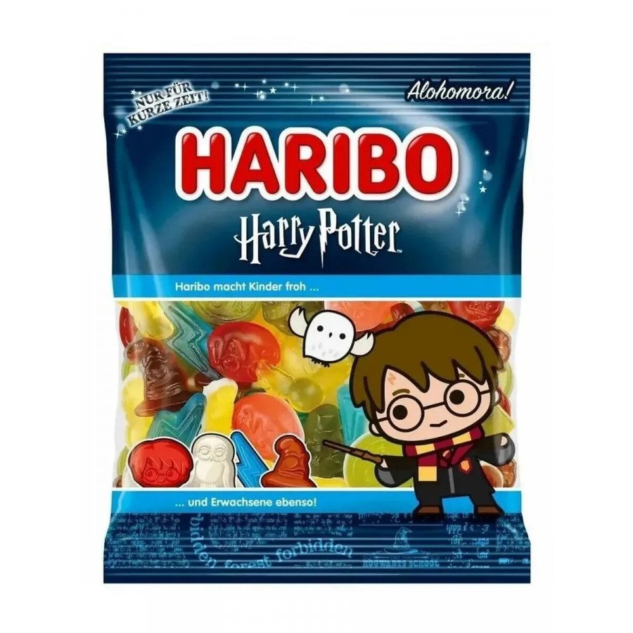 Фото и внешний вид — Haribo Harry Potter (Мармелад Харибо Гарри Поттер) 160г (40шт/уп)