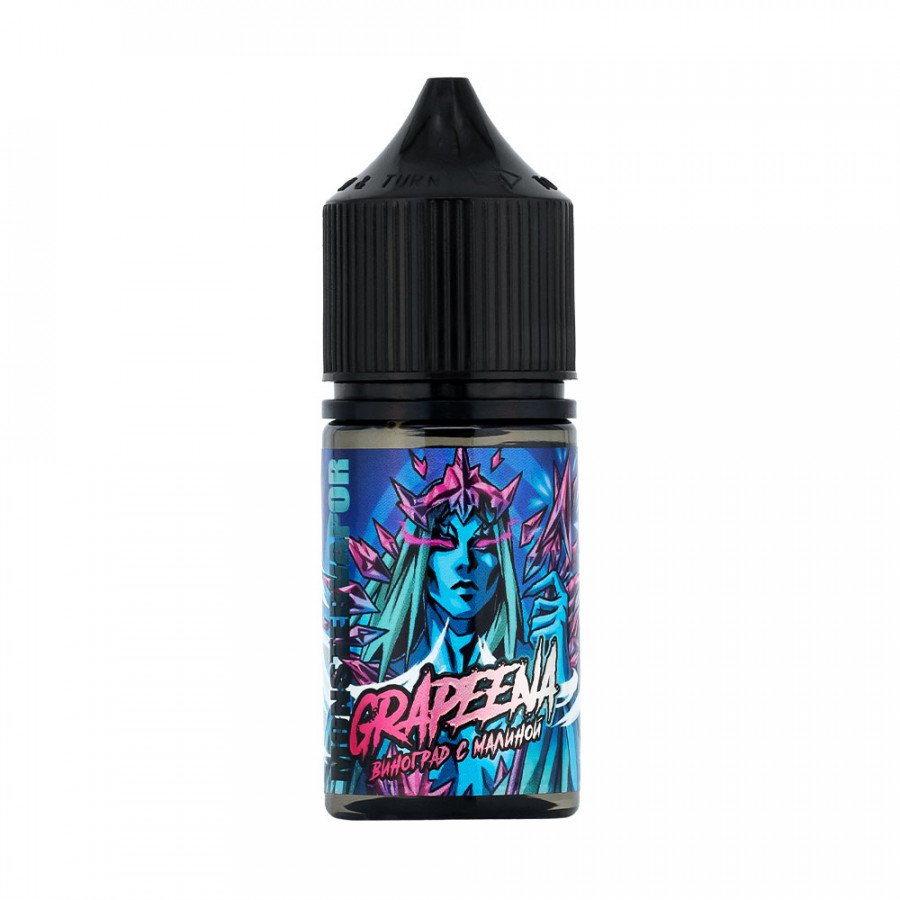 Фото и внешний вид — Жидкость MONSTERVAPOR SALT - Grapeena (Виноград с малиной) 30мл 20мг