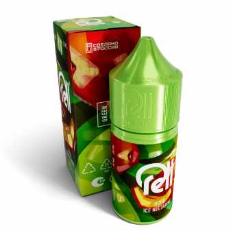 Жидкость RELL GREEN SALT - Nord Ice Nectarine (Ледяной северный нектарин) 28мл 0мг