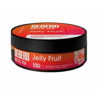 Табак для кальяна SEBERO 100г - Jelly Fruit (Грейпфрут, баблгам, клубника, апельсин, арктик)