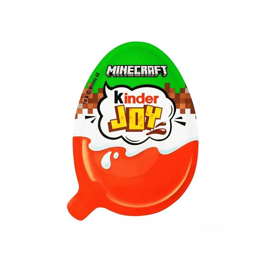 Фото и внешний вид — Kinder Joy Minecraft (72шт/уп)