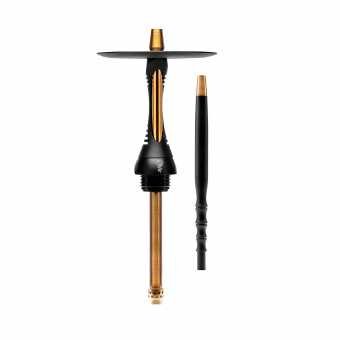 Кальян ALPHA HOOKAH S - Black Matte (Без колбы)