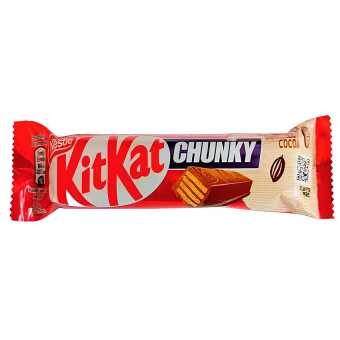 Шоколадный батончик KitKat Chunky Milk Chocolate 38гр (12шт/уп)