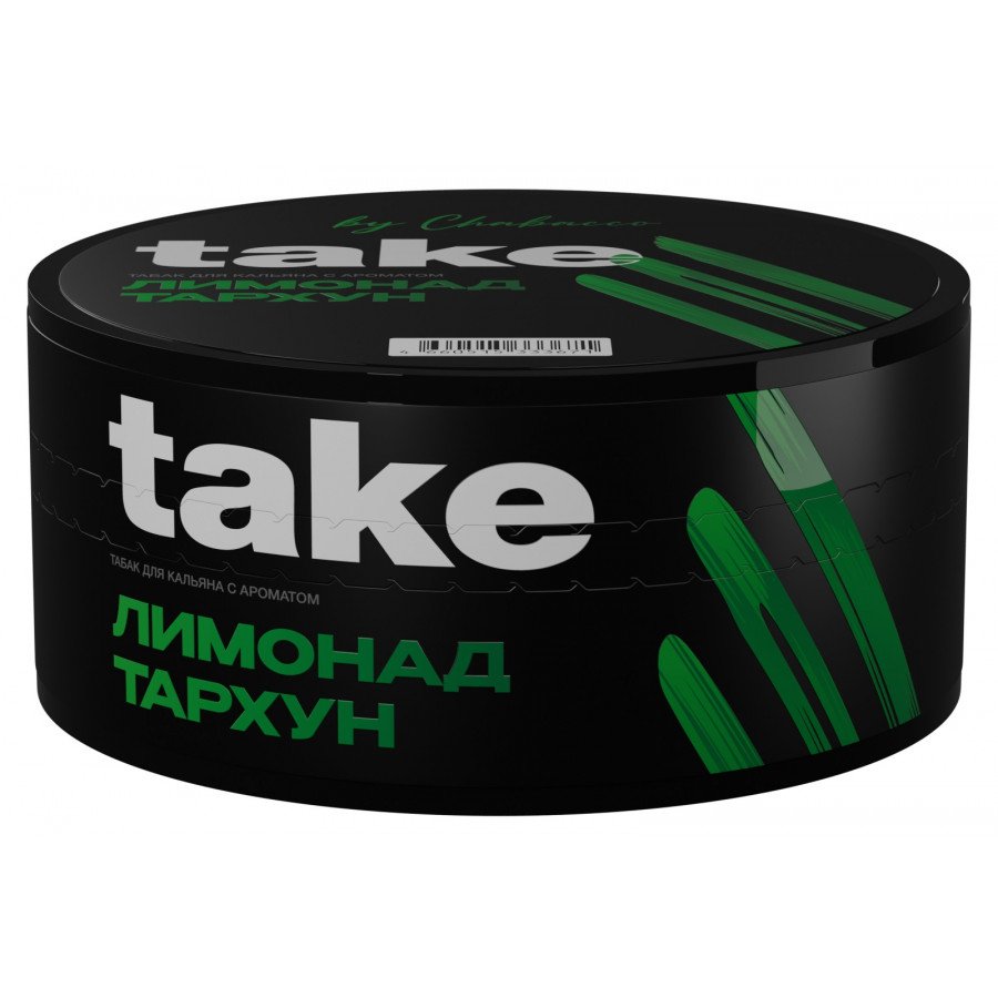 Фото и внешний вид — Табак для кальяна TAKE 100г - Estragon Lemonade (Лимонад Тархун)