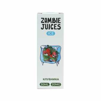 Жидкость ZOMBIE JUICES ICE SALT - Клубника 30мл 20мг