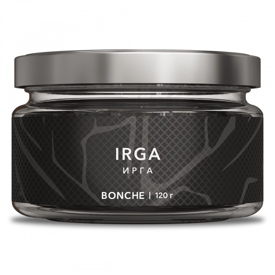 Фото и внешний вид — Табак для кальяна BONCHE 120г - Irga (Ирга)