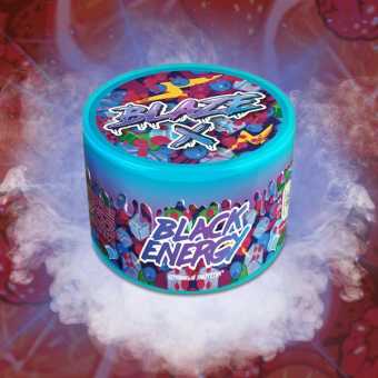 Смесь для кальяна BLAZE X - Black Energy (Черничный энергетик) 50гр