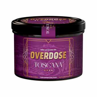 Табак для кальяна OVERDOSE 125г - Toscana (Тоскана)