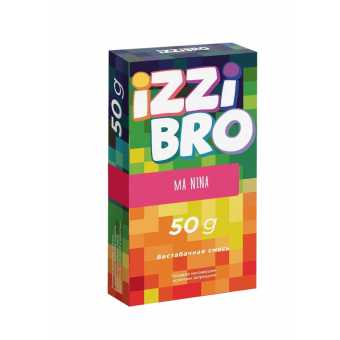 Смесь для кальяна IZZIBRO 50г - Ma Nina (Морозная малина)