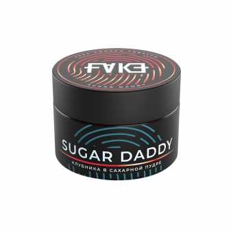 Табак для кальяна FAKE 40г - Sugar Daddy (Клубника в сахарной пудре)
