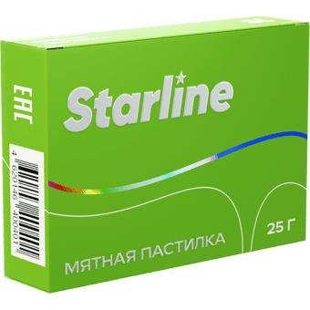 Табак для кальяна "Старлайн" (Мятная пастилка), 25 г