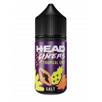 Жидкость HEADLINERS SALT - Tropical Shot (Ананас Папайя) 30мл 20мг