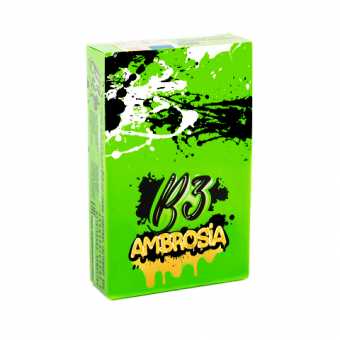 Табак для кальяна B3 - Ambrosia (Спелая дыня с клубникой) 50гр