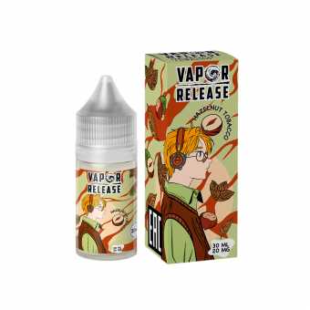 Жидкость VAPOR RELEASE SALT - Hazelnut Tobacco (Лесной Орех Табак) 30мл 20мг
