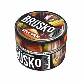 Смесь для кальяна BRUSKO 50г - Куба либре