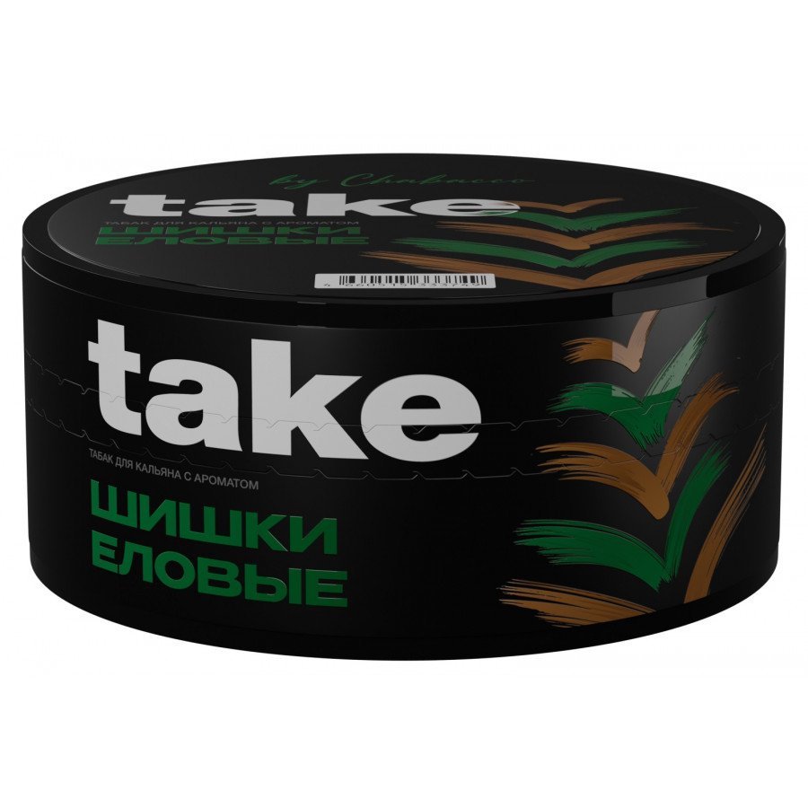Фото и внешний вид — Табак для кальяна TAKE 100г - Fir Cones (Шишки Еловые)
