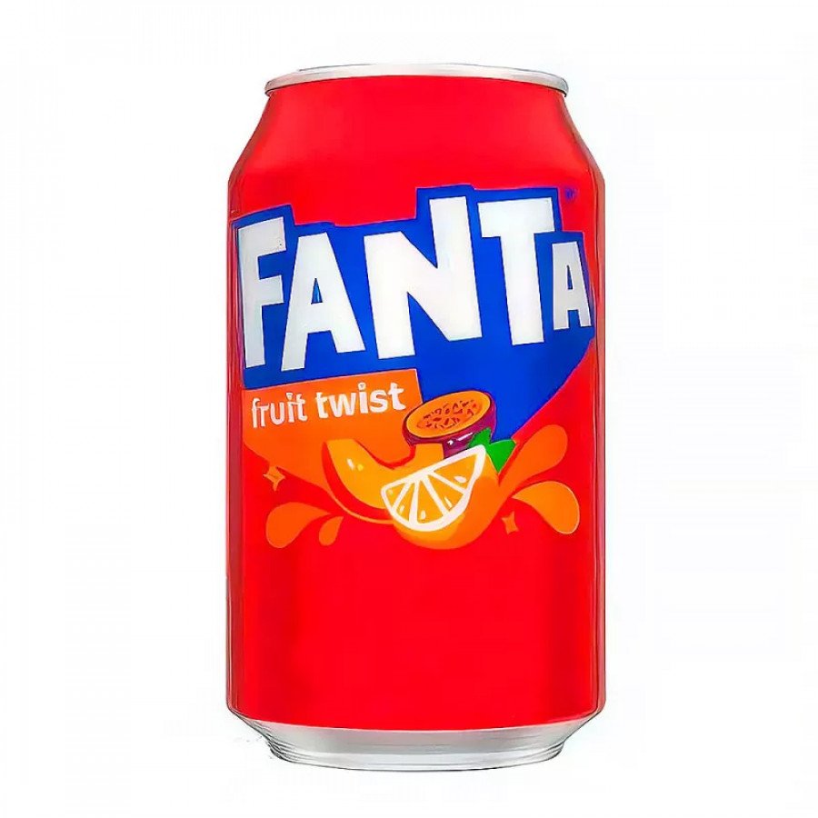 Фото и внешний вид — Fanta Fruit Twist (Фанта Фруктовый Твист) 330мл