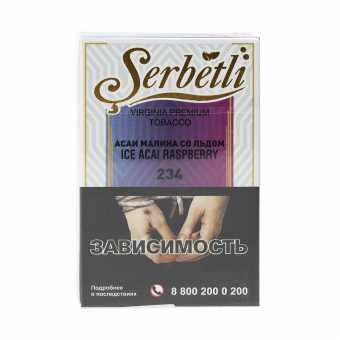 Табак для кальяна SERBETLI 50г - Асаи Малина со льдом