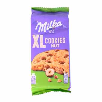 Милка Печенье XL Куки Натс орехом 184г (10шт/уп)