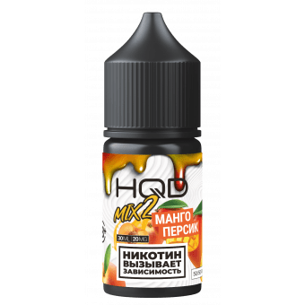 Жидкость HQD V2 MIX IT SALT - Манго Персик 30мл strong