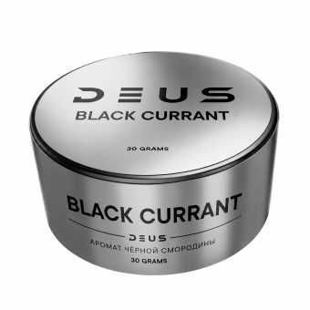 Табак для кальяна DEUS 30г - Black Currant (Черная Смородина)