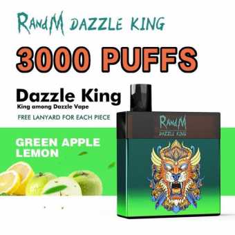 RANDM DAZZLE KING - Green Apple Lemon (Зеленое яблоко лимон)