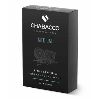 Смесь для кальяна Chabacco 50гр medium - Sicilian Mix (Апельсин, мед, лаванда)