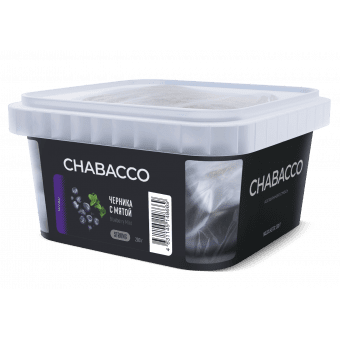 Смесь для кальяна Chabacco 200г strong - Blueberry Mint (Черника с мятой)