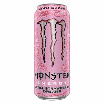 Энергетический напиток MONSTER ENERGY - Ultra Strawberry Dreams 500мл