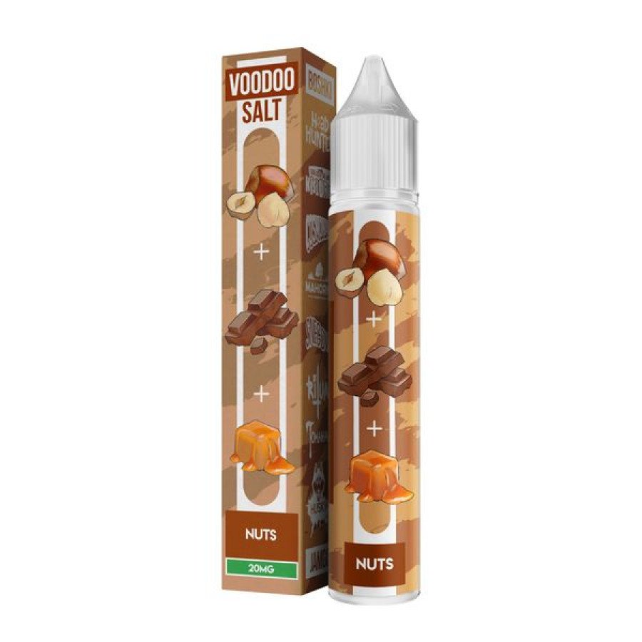 Фото и внешний вид — Жидкость VOODOO SALT - Nuts (Орех) 30мл 20мг