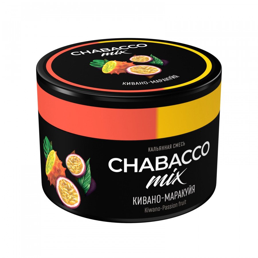 Фото и внешний вид — Смесь для кальяна Chabacco 40г medium - Kiwano Passion Fruit (Кивано Маракуйя)
