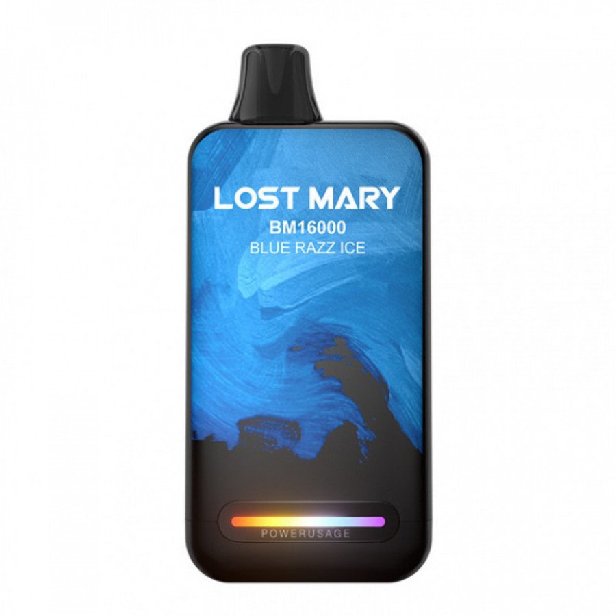 Фото и внешний вид — LOST MARY BM16000 - Голубика Малина Лед